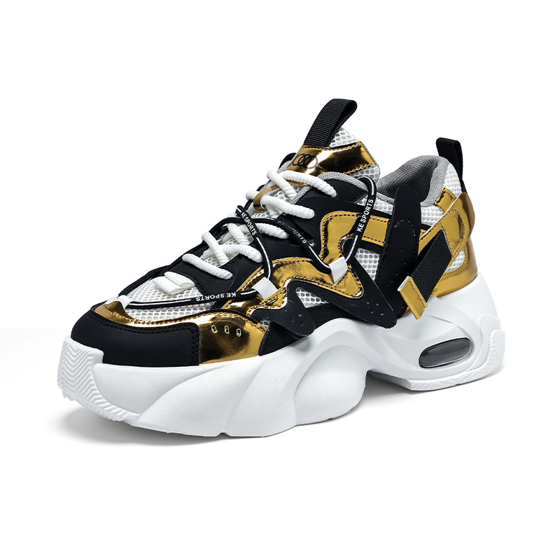 Sneaker Career - New Dad Shoes Color-blocked Casual Men's