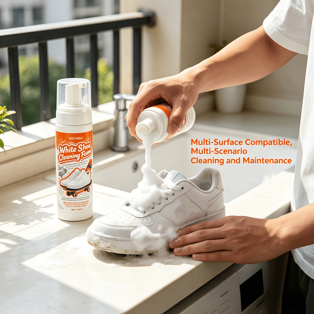 Portable No Rinse White Shoe C - Sneaker Cleaner review and price