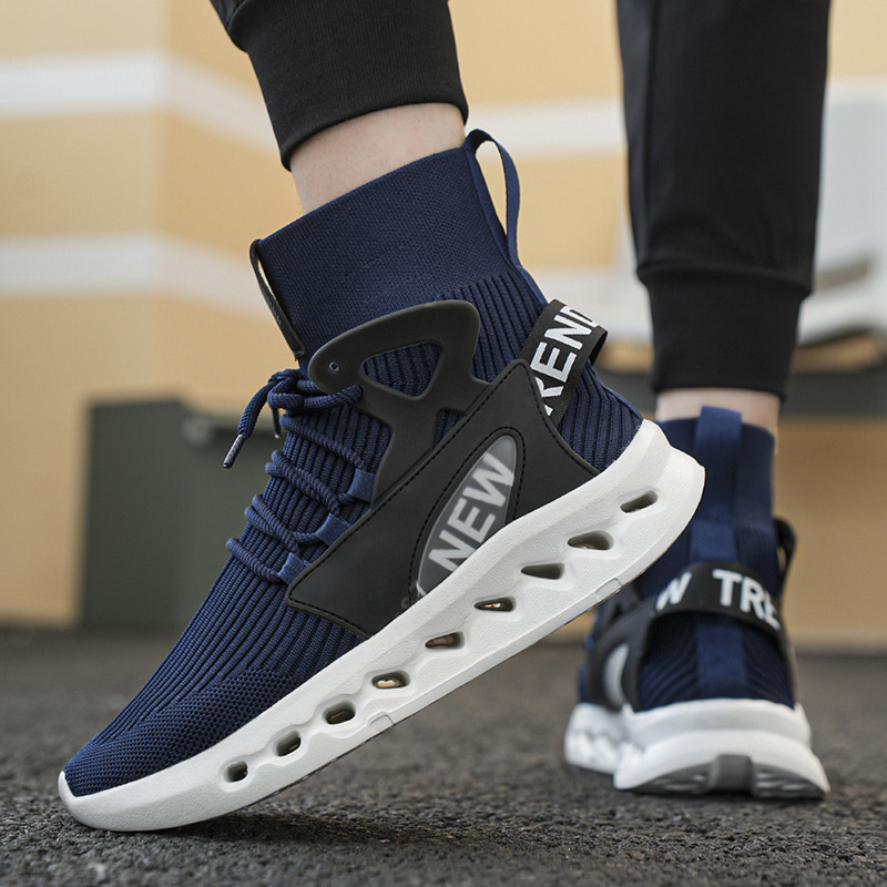 Trendy Men High Top Sock Shoes - Sneaker Career review and price