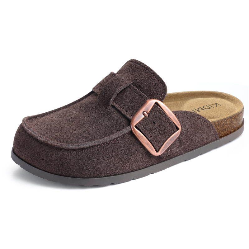 Litfun Genuine Suede Clogs Sli - Insole Memory Foam review and price