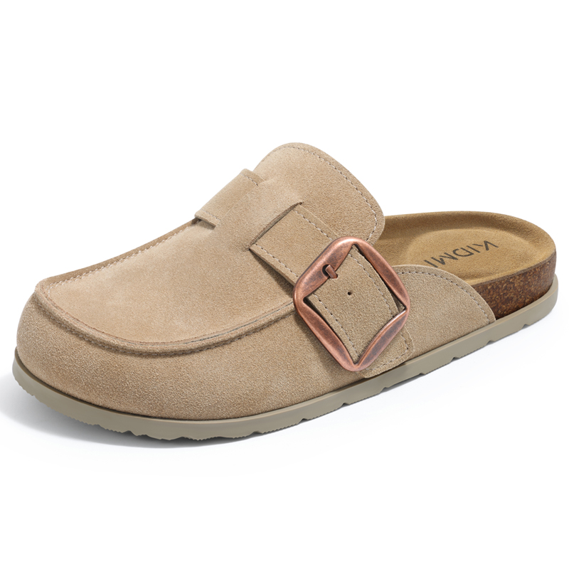 Litfun Genuine Suede Clogs Sli - Insole Memory Foam review and price
