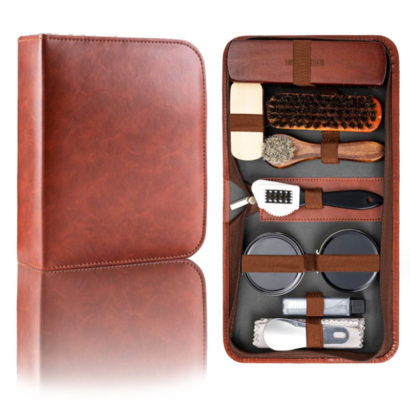 HorseHair Shoe Brush Set Leath - Sneaker Care Kit review and price