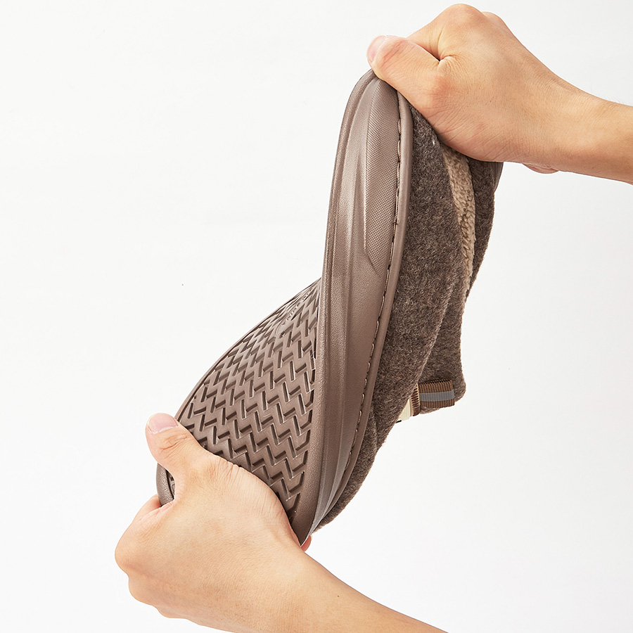 Warm Felt Slippers Men EVA Mem - Insole Memory Foam review and price