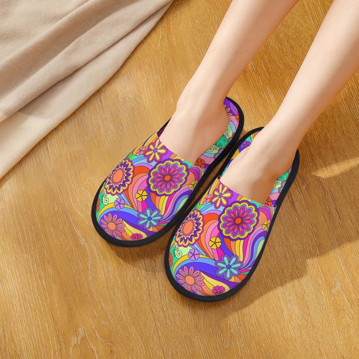 Custom Groovy Psychedelic Flow - Insole Memory Foam review and price
