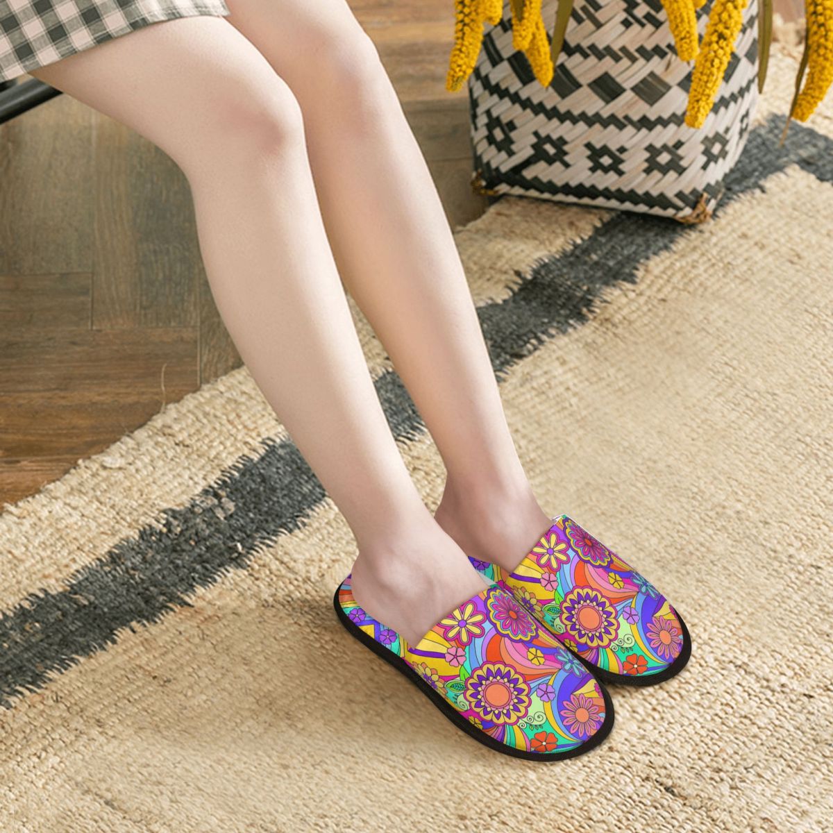 Custom Groovy Psychedelic Flow - Insole Memory Foam review and price