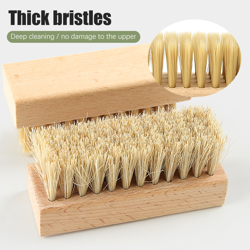 1PC Pig Bristles Shoe Brush Fo - Sneaker Care Kit review and price