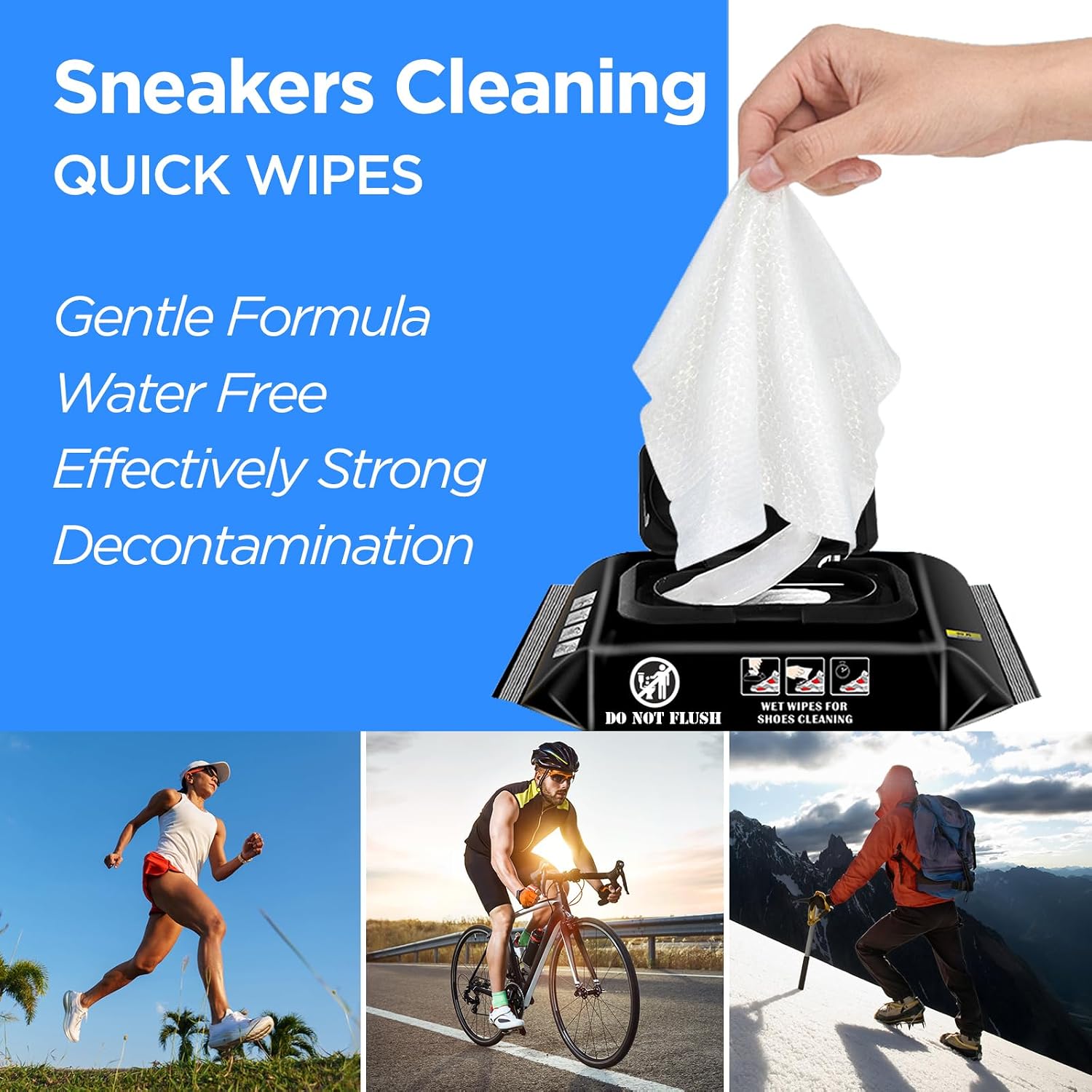 Shoe Wipes 2 Pack 60 Pcs Sneak - Sneaker Cleaner review and price