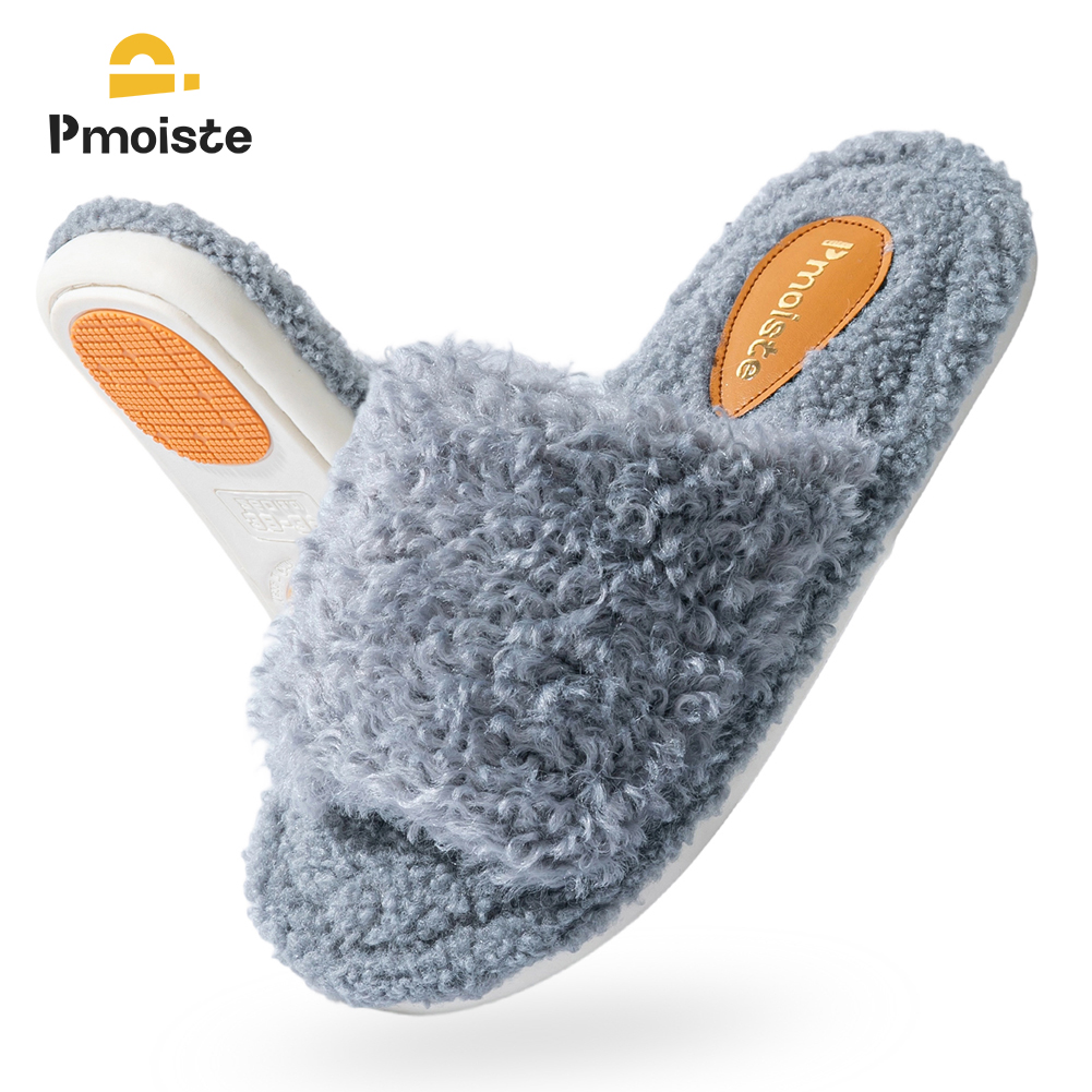 Pmoiste Fuzzy House Slippers W - Insole Memory Foam review and price