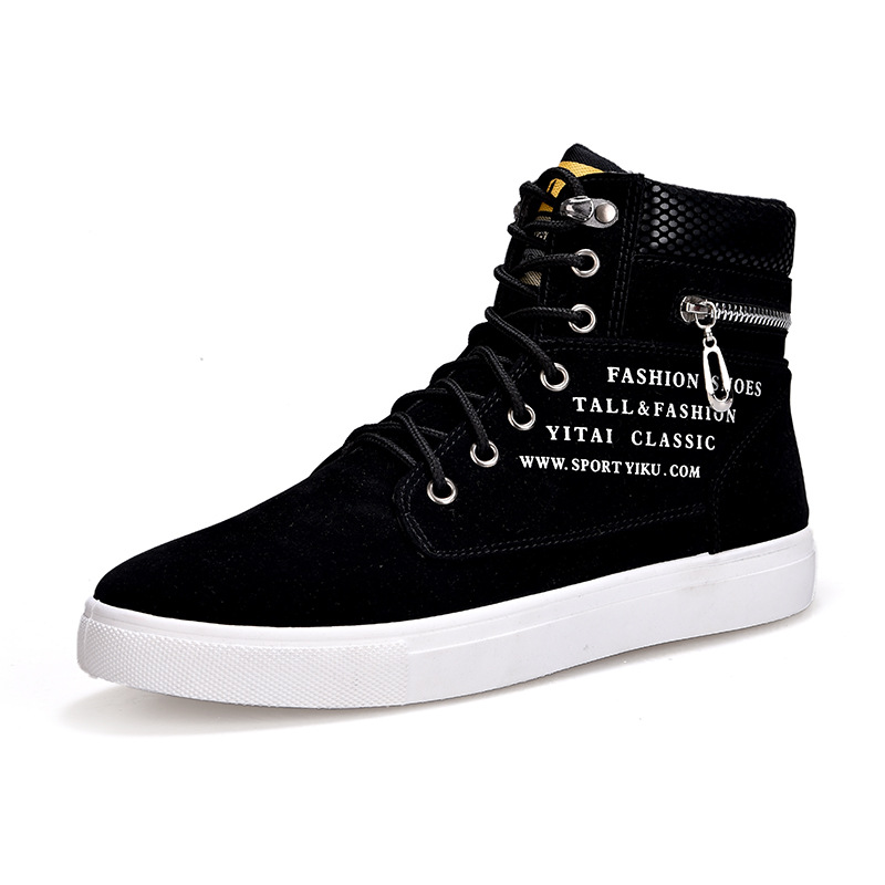 Men's Black High-Top Sneakers  - Sneaker Career review and price